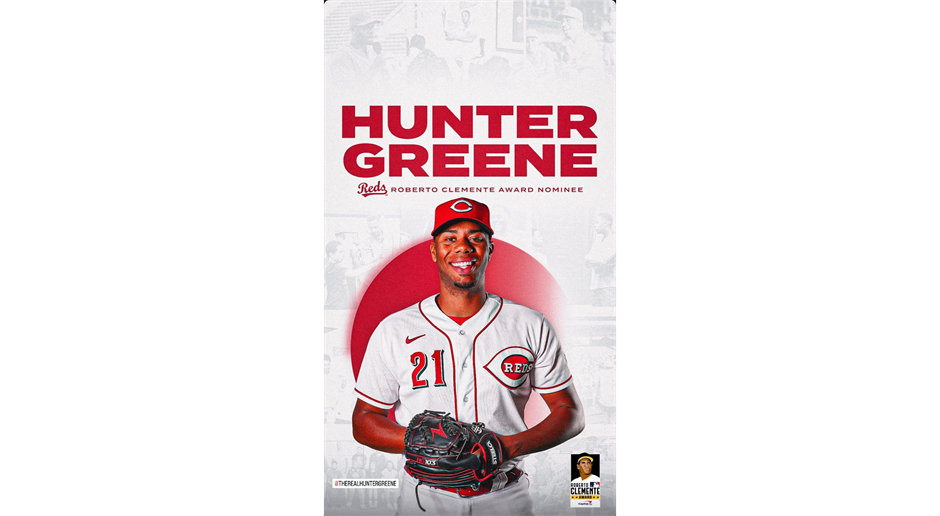 Support Hart alumni Hunter Greene for the Roberto Clemente Award!