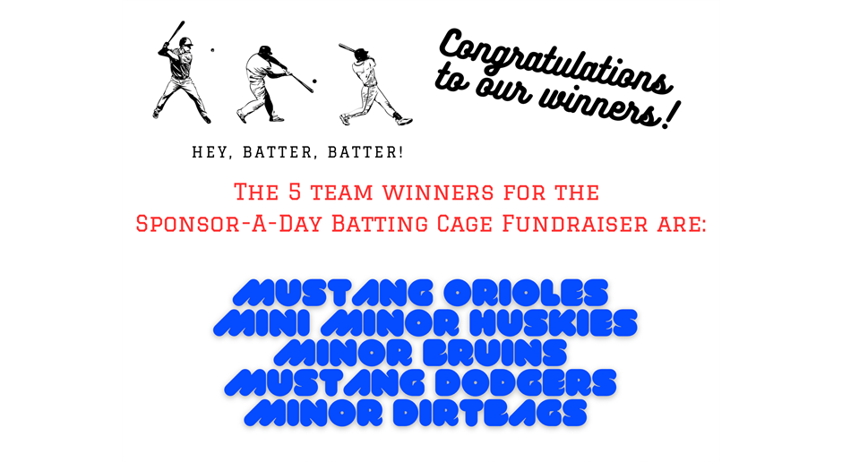 Congrats to our Winners!